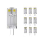 Voordeelpak 10x Noxion LED Bolt G4 0.9W 827 12V | Zeer Warm Wit - Vervangt 10W