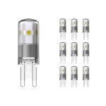 Voordeelpak 10x Noxion LED Bolt G9 1.9W 827 | Zeer Warm Wit - Vervangt 21W