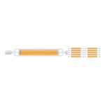 Voordeelpak 10x Philips Corepro LED Lineair R7s 118mm 7.2W 810lm - 830 Warm Wit | Vervangt 60W