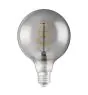 Osram Vintage 1906 LED E27 Globe Filament Smoke 125mm 5W 140lm - 818 Zeer Warm Wit | Vervangt 15W